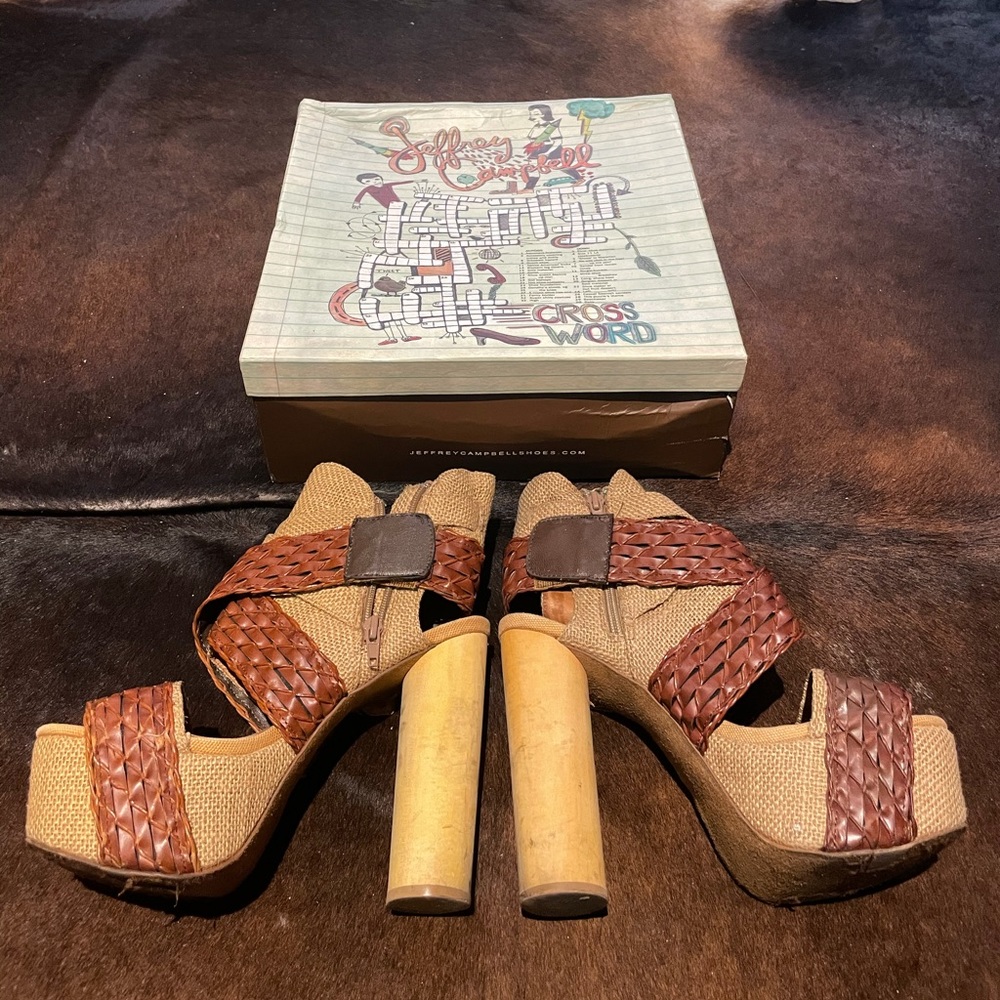Jeffrey Campbell Tanned Sandal